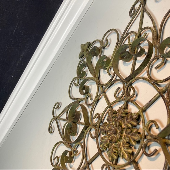 wrought iron wall art